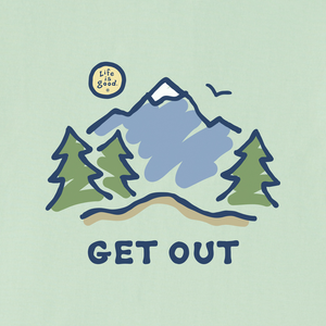 Women's Get Out Mountain Crusher Tee - Life is Good