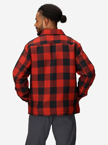 Marmot Men’s Ridgefield Heavyweight Sherpa-Lined Flannel Shirt Jacket