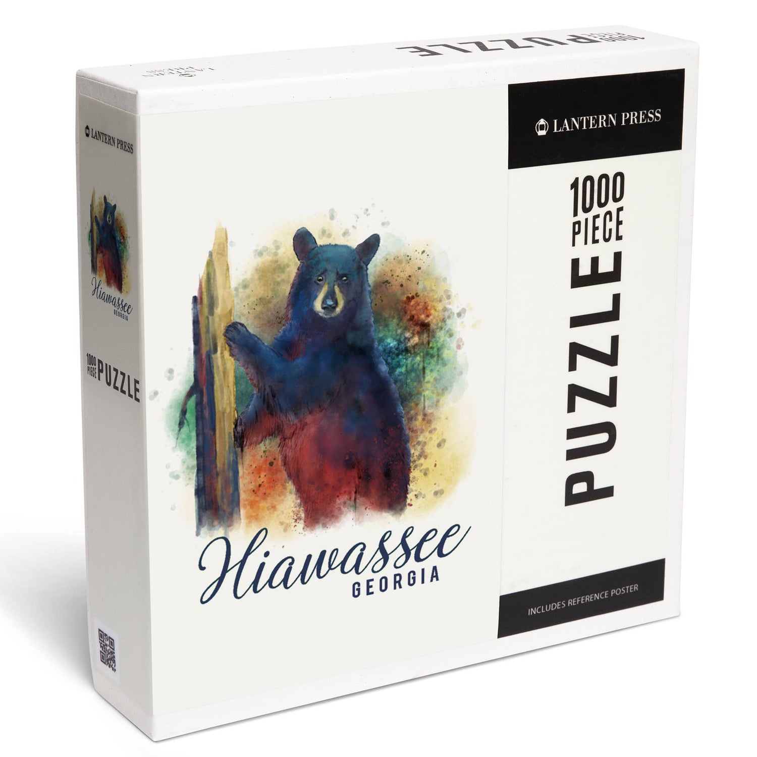 Hiawassee Black Bear Watercolor Puzzle