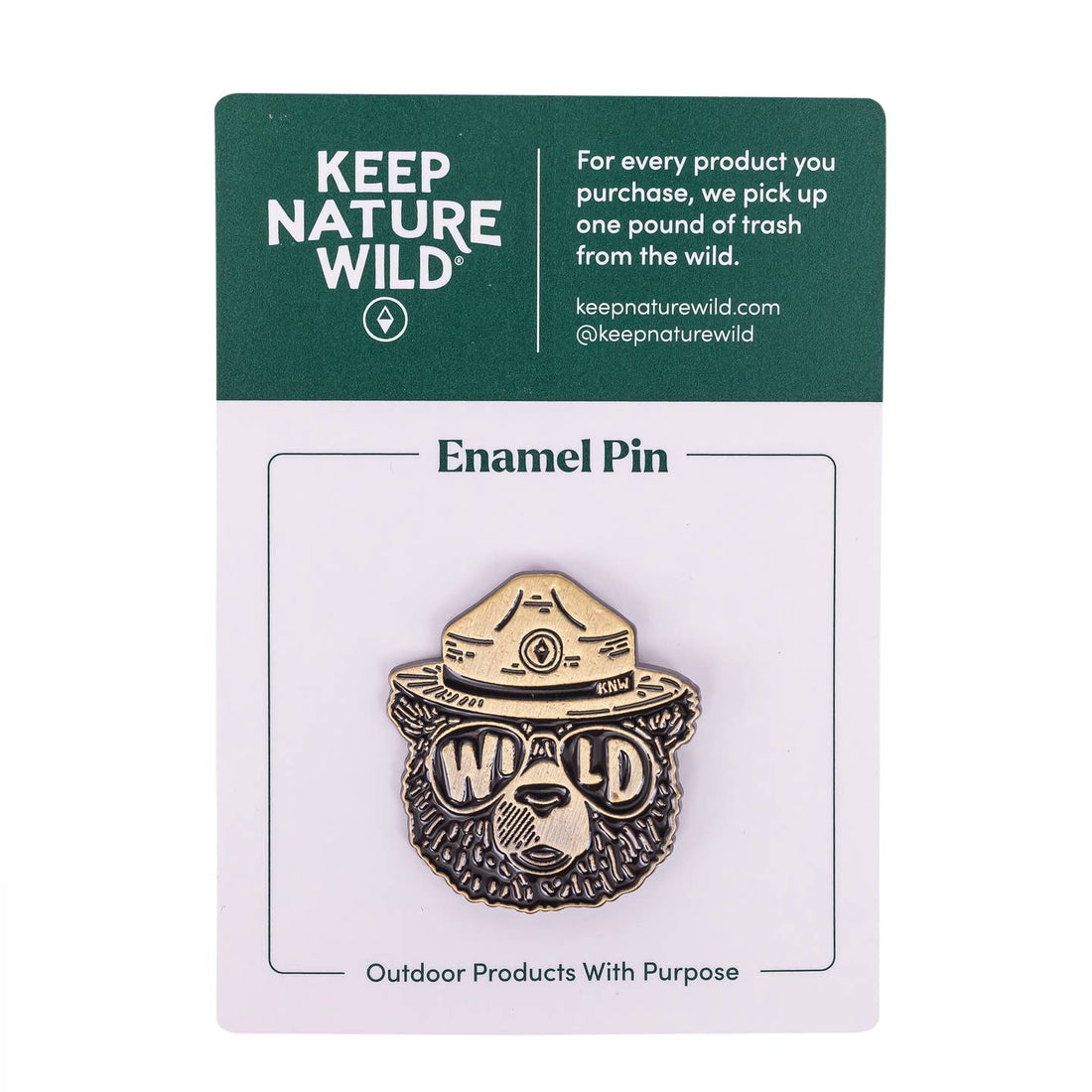 Wildbear Enamel Pin
