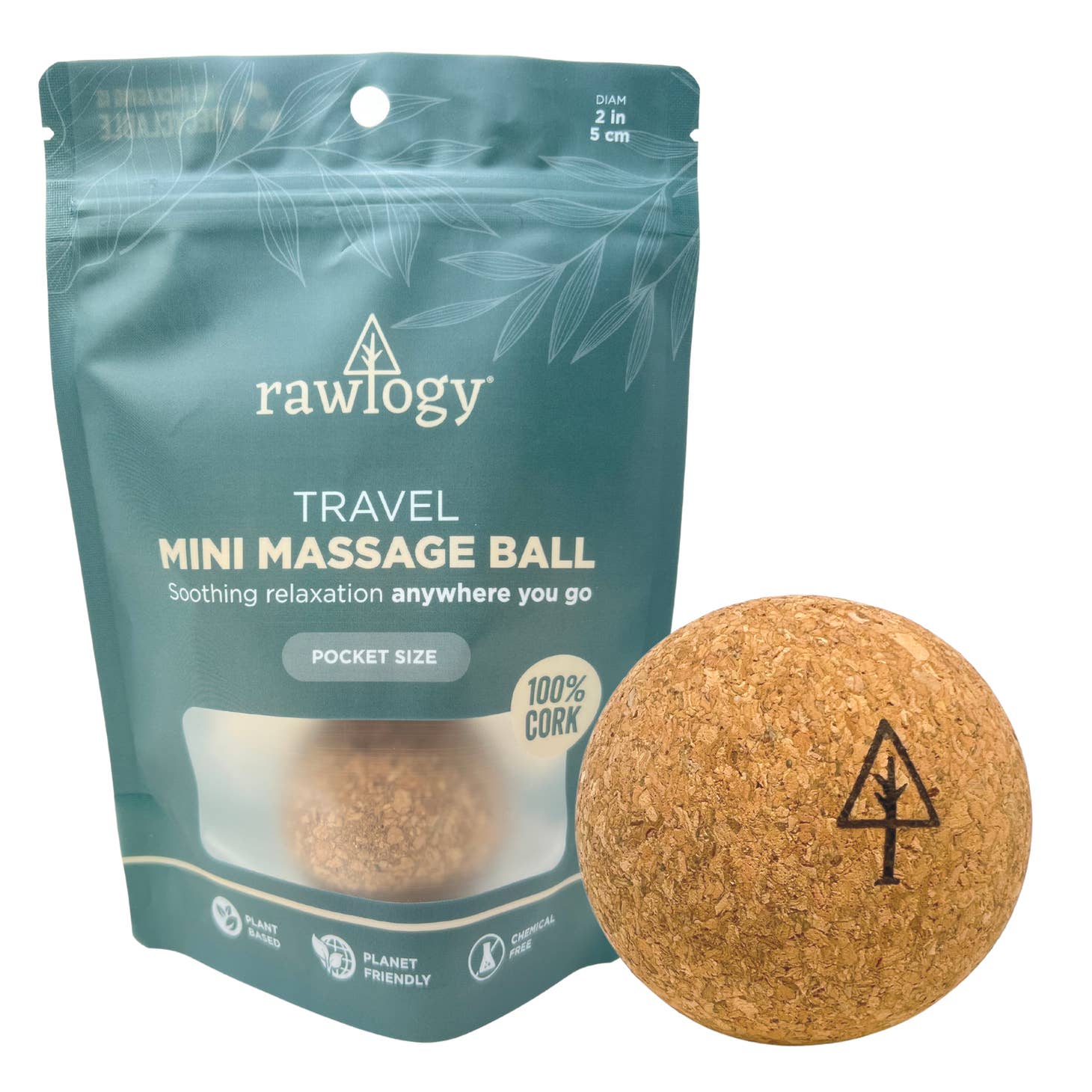 Rawlogy Cork Massage Ball