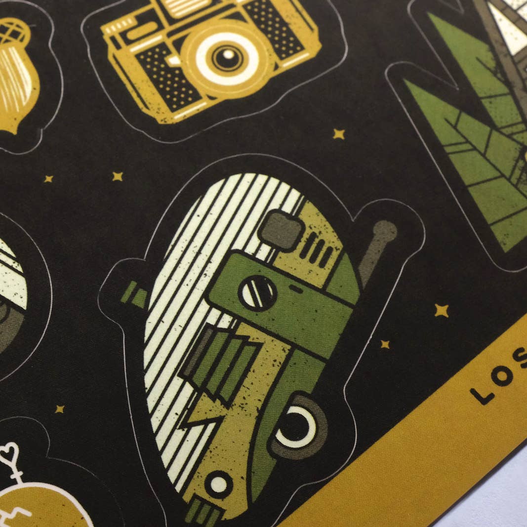 Wanderlust Sticker Sheet