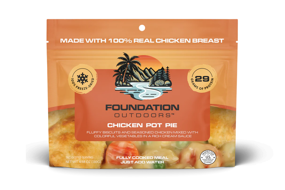 Foundation Outdoors Chicken Pot Pie
