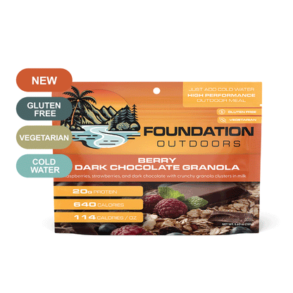 Foundation Outdoors Berry Dark Chocolate Granola