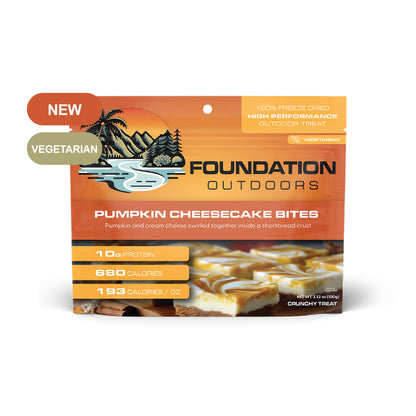 Foundation Outdoors Pumpkin Cheesecake Bites