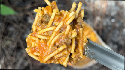 Foundation Outdoors Spaghetti with Meat Sauce