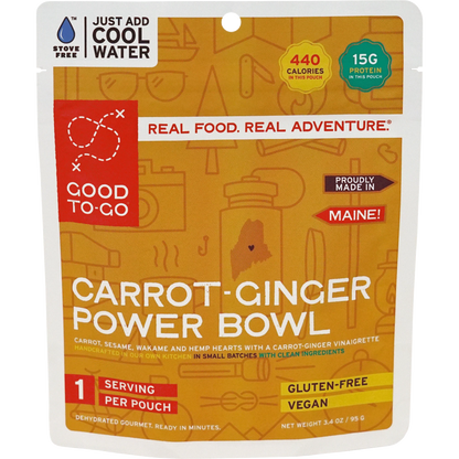 Good To-Go Carrot Ginger Power Bowl