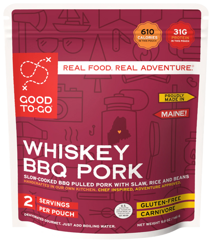 Good To-Go Whiskey BBQ Pork