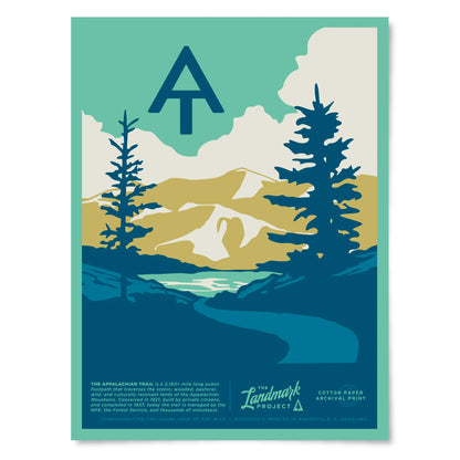 Landmark Project Appalachian Trail 12x6 Poster