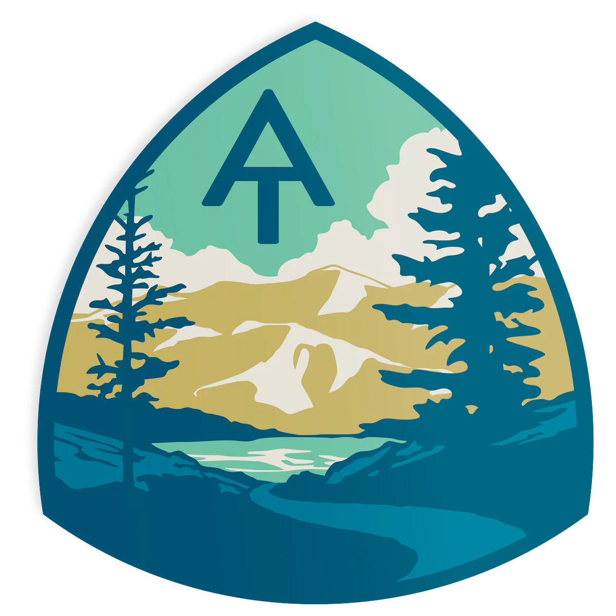 Appalachian Trail Sticker - The Landmark Project