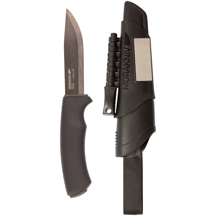 Morakniv Bushcraft Survival Knife - BlackBlade