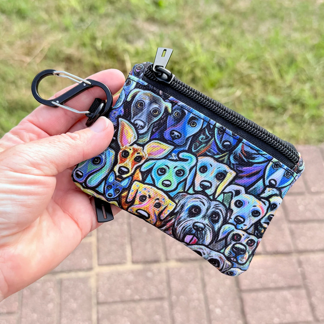 Sipsey Wilder All Good Dogs Clip Wallet