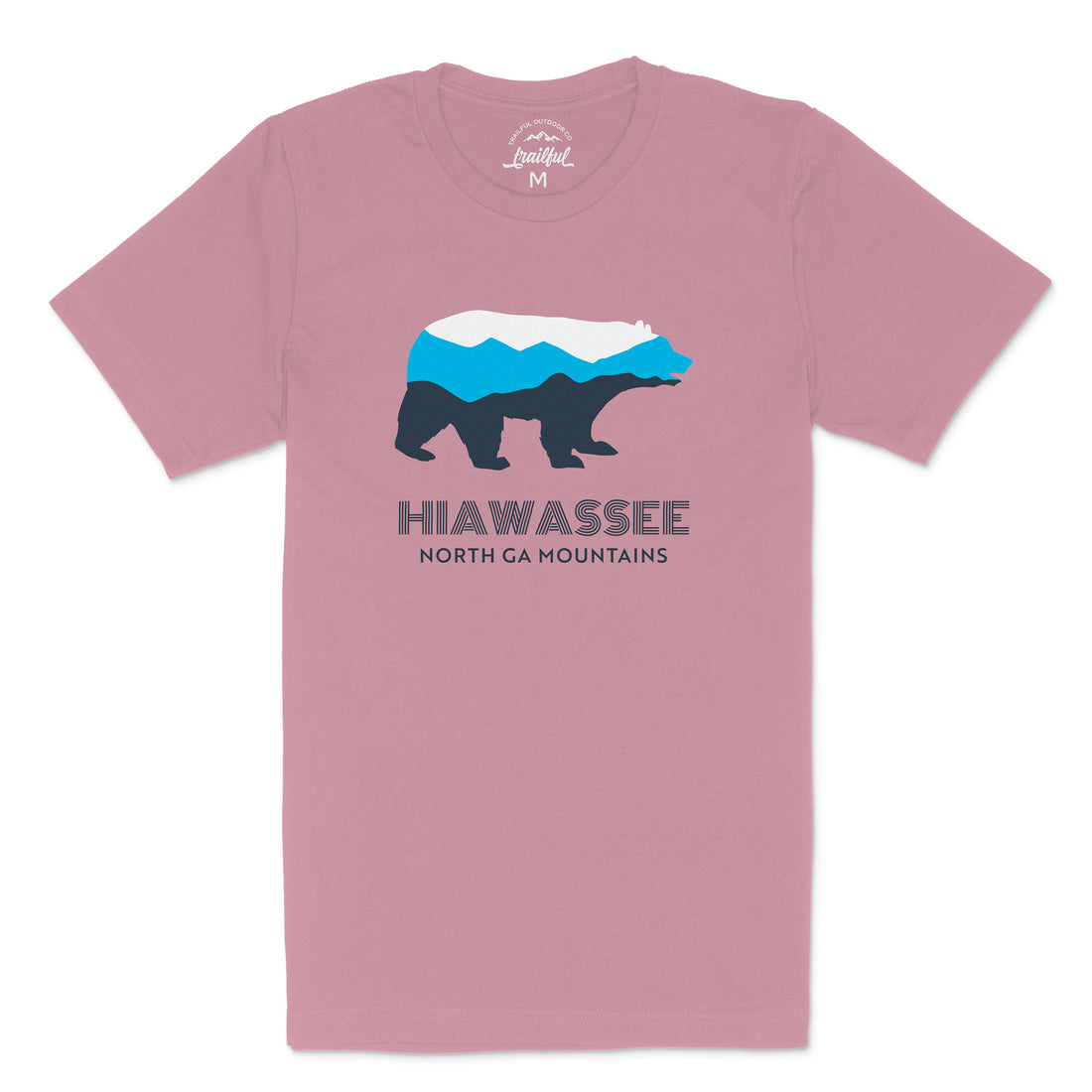 Trailful Hiawassee Bear Shirt - Orchid