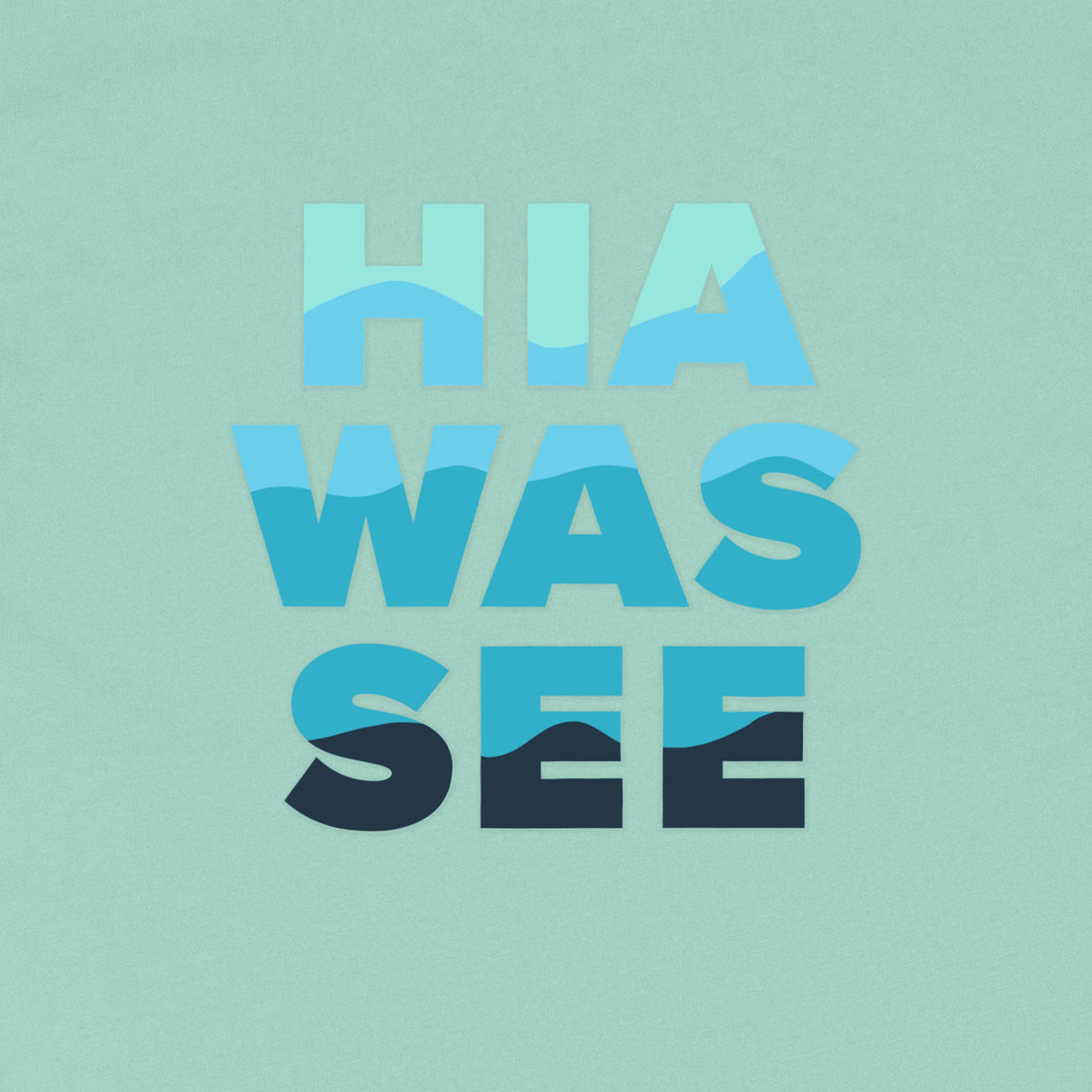 Trailful Hiawassee Mountains Shirt - Dusty Blue