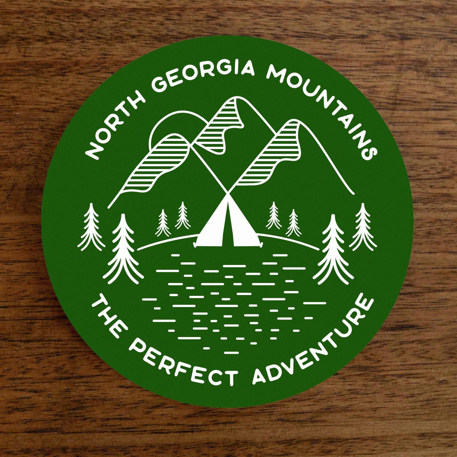 Trailful North Georgia Mountains Sticker