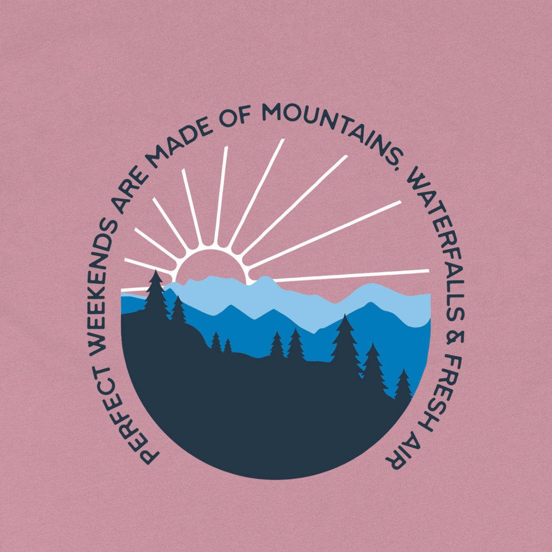 Trailful Perfect Weekends Shirt - Orchid