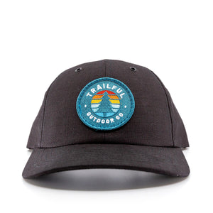 Trailful Southern Pine Koosah Ripstop Hat - Black