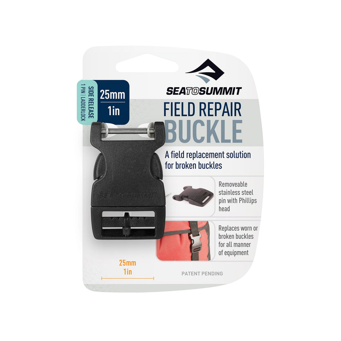 Sea To Summit One-Pin Side Release Field Repair Buckle
