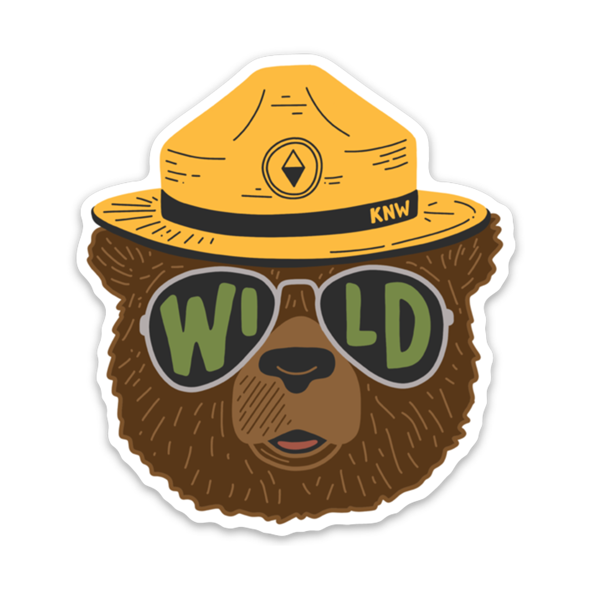 Wildbear Sticker