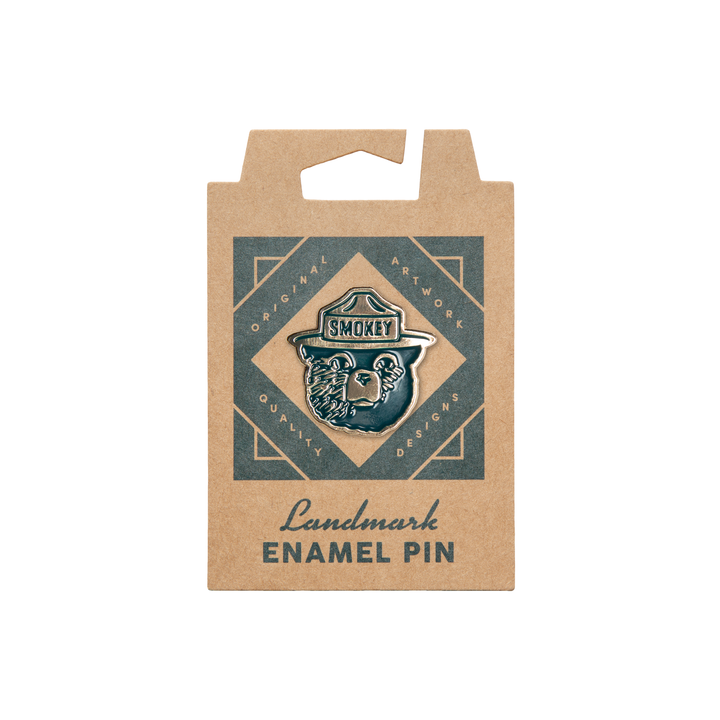 The Landmark Project Smoky Bear Enamel Pin