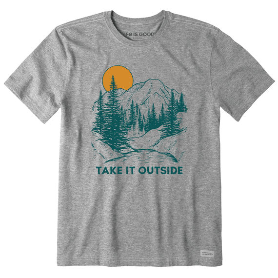 Men's Take It Outside Crusher Tee - Life is Good