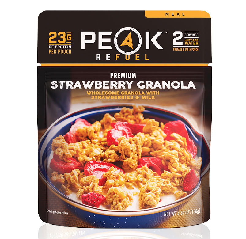 Peak Refuel Strawberry Granola
