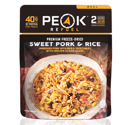 Peak Refuel Sweet Pork and Rice