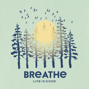 Womens Breathe Forest Crusher-LITE Tee - Life is Good