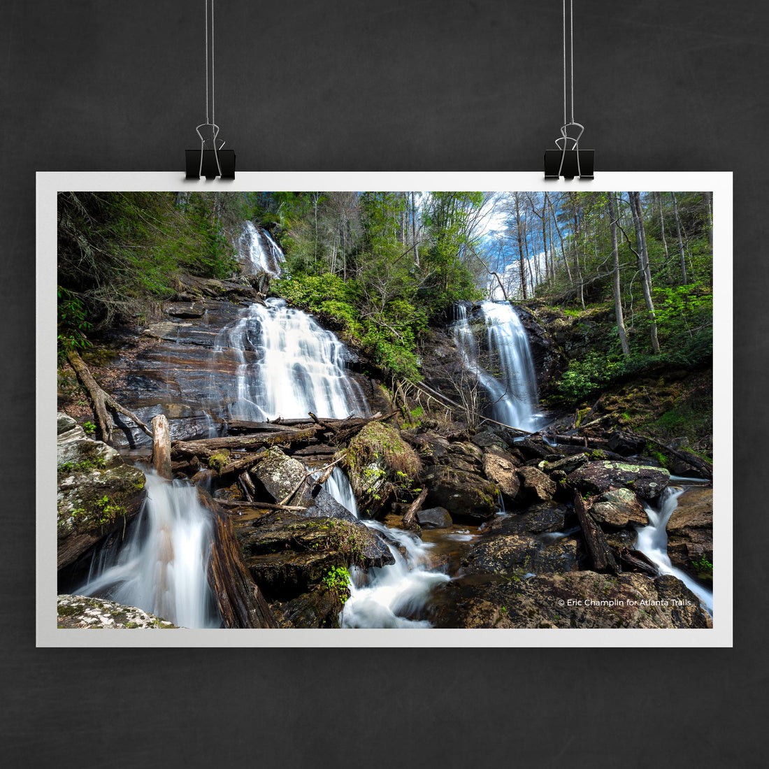 Anna Ruby Falls Photo Art Print