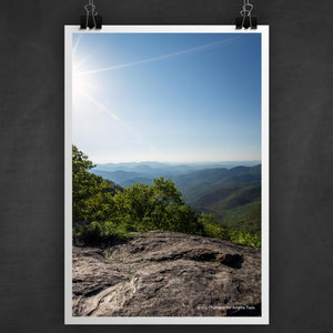 Preachers Rock on the Appalachian Trail Photo Art Print