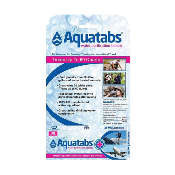 Aquatabs Water Purification Tablets