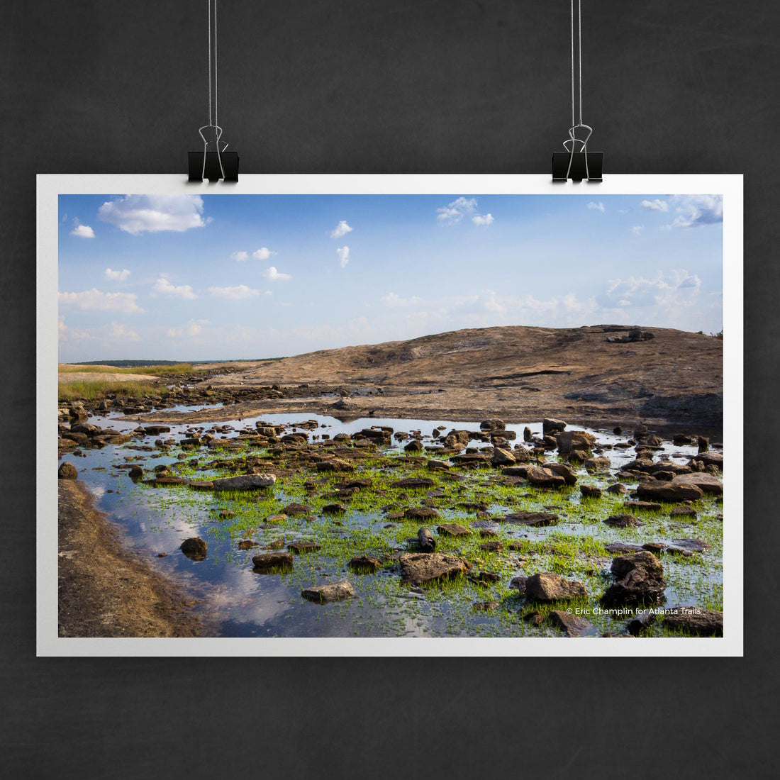 Arabia Mountain Photo Art Print