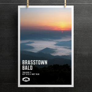 Brasstown Bald Poster