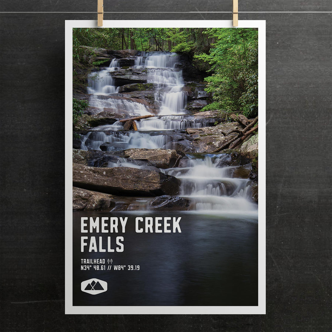 Emery Creek Falls Poster