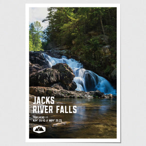Jacks River Falls Poster