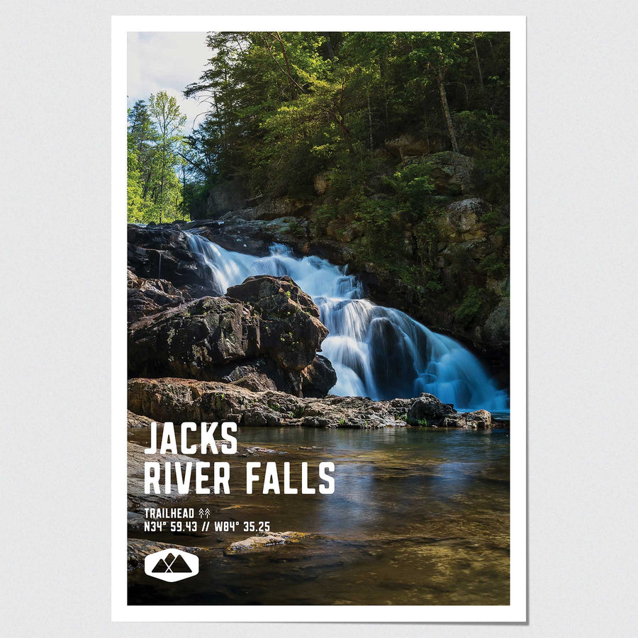 Jacks River Falls Poster