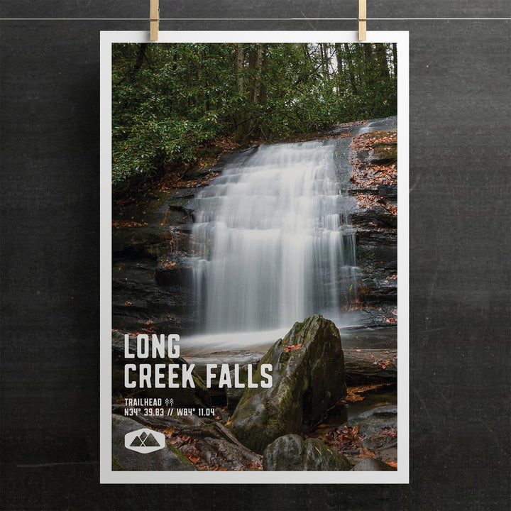 Long Creek Falls Poster
