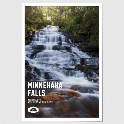 Minnehaha Falls Poster