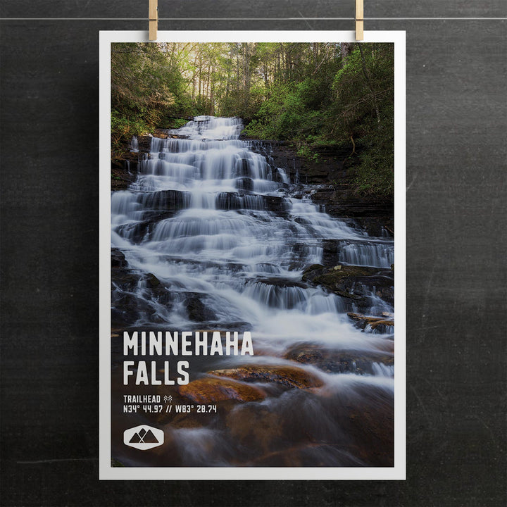Minnehaha Falls Poster