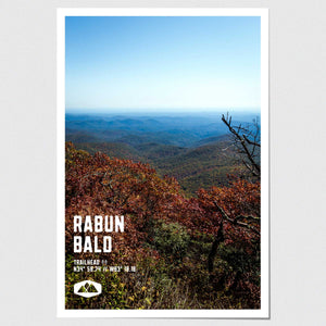 Rabun Bald Poster