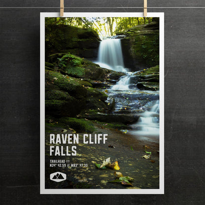 Raven Cliff Falls Poster