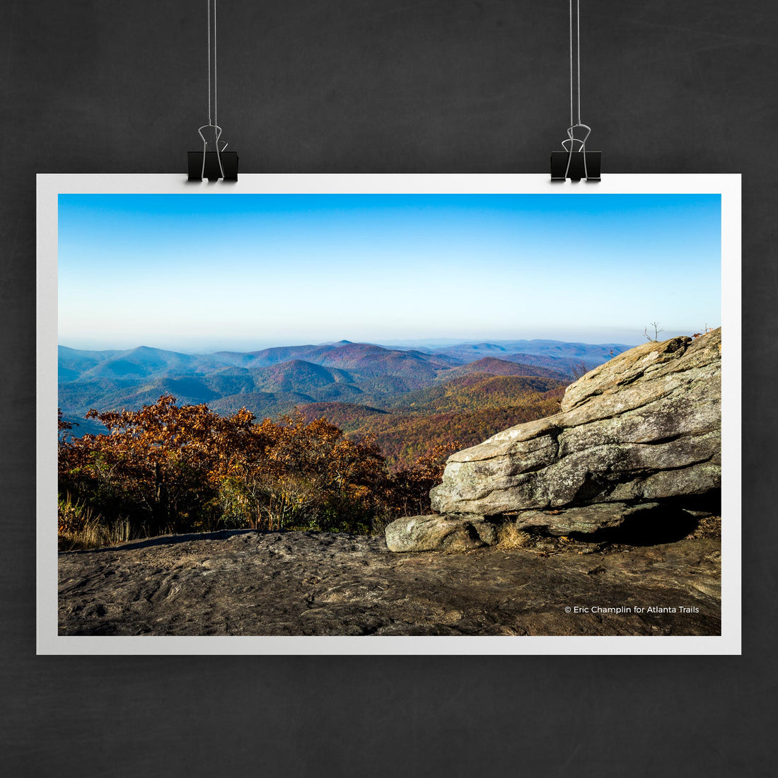 Blood Mountain Photo Art Print