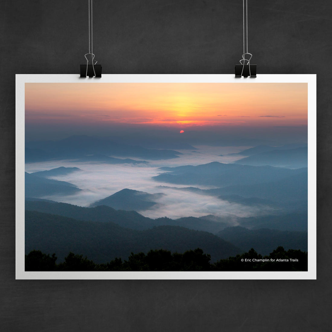 Brasstown Bald Photo Art Print