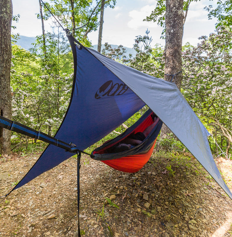 Hammock tarp outlet