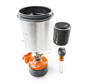 GSI Outdoors Glacier Stainless Minimalist Cookset
