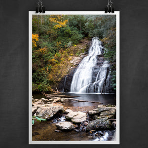 Helton Creek Falls Photo Art Print