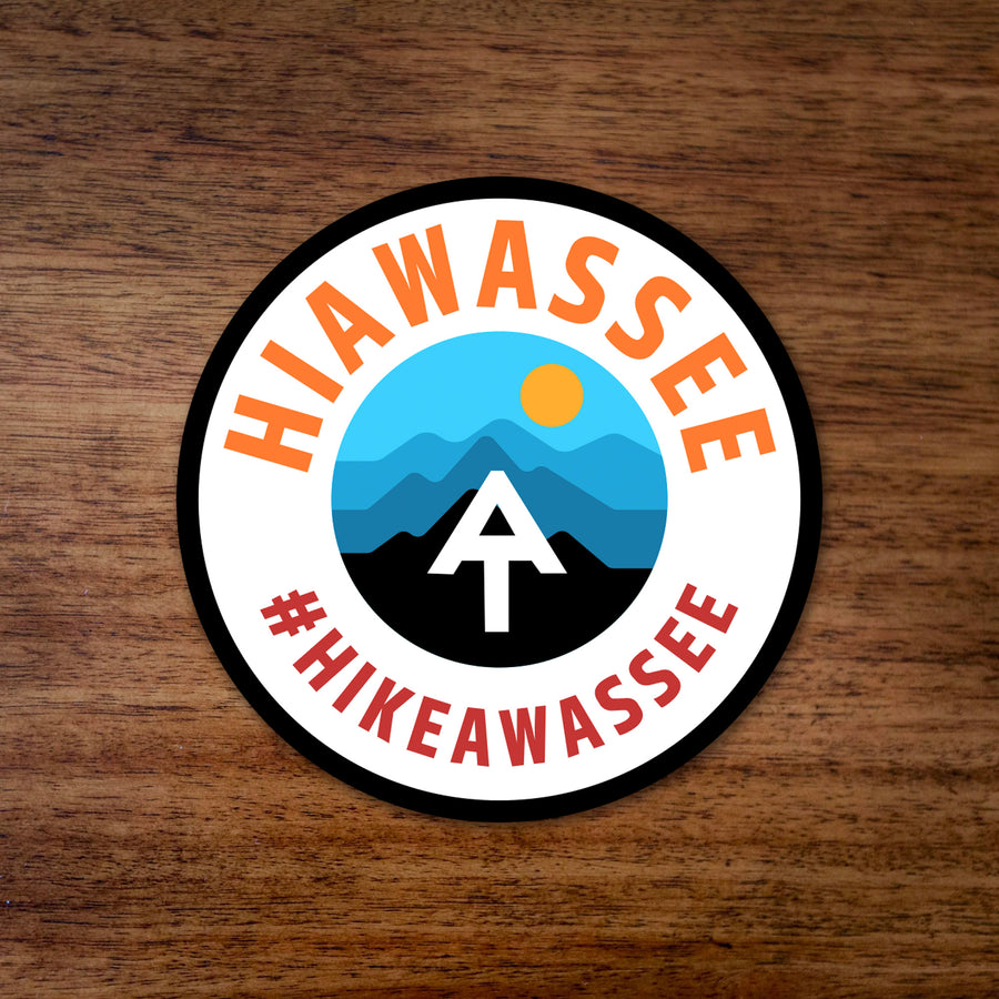 Hiawassee Appalachian Trail #hikeawassee Sticker