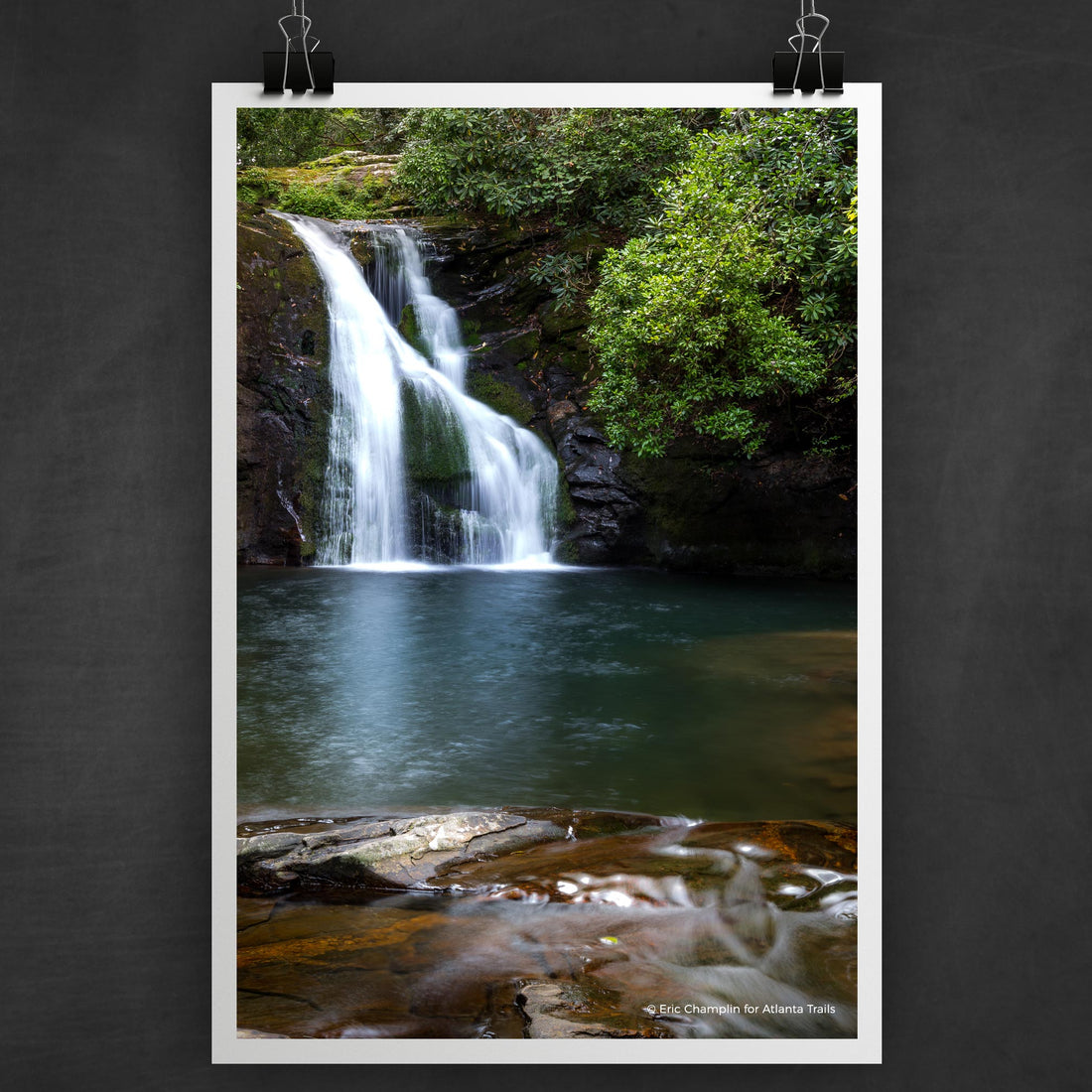 Blue Hole Falls Photo Art Print