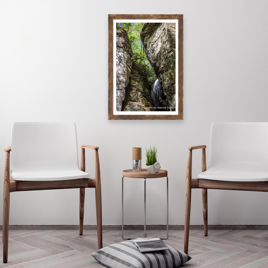 Raven Cliff Falls #2 Photo Art Print
