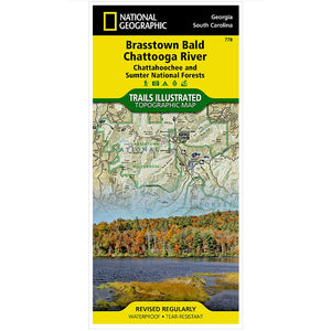 Trails Illustrated 778: Brasstown Bald & Chattooga River